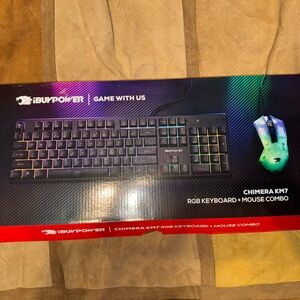 iBUYPOWER RGB Keyboard and Mouse Combo